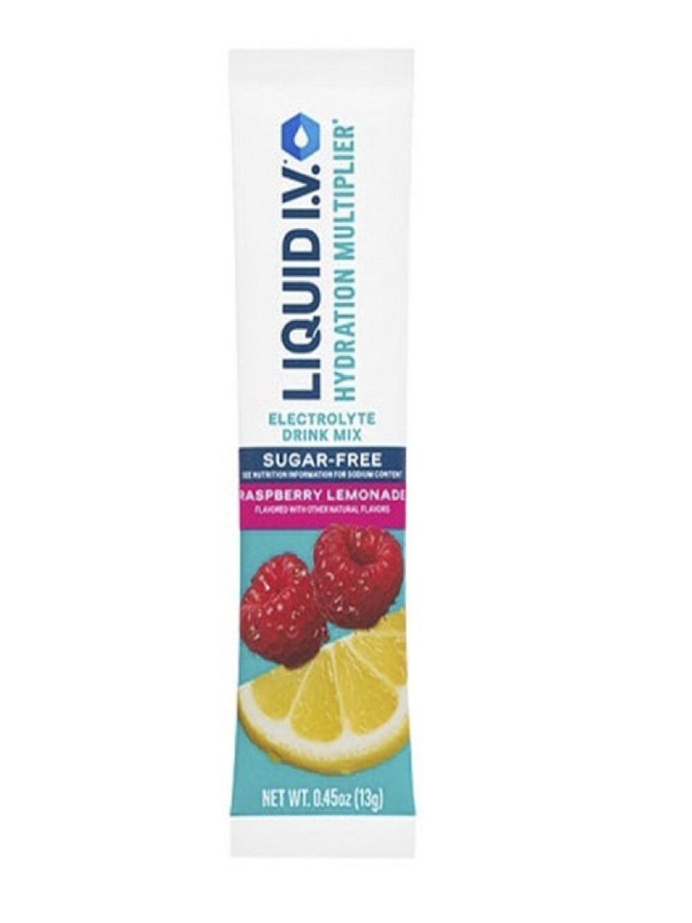 Hydration Electrolyte Drink Mix, Sugar-Free, Raspberry Lemonade, 10-Stick Pack